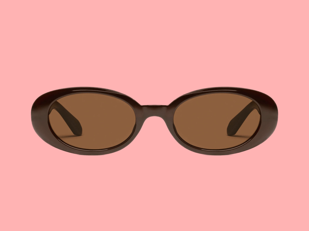 Sonnenbrille im Stil von Carolyn Besserte-Kennedy